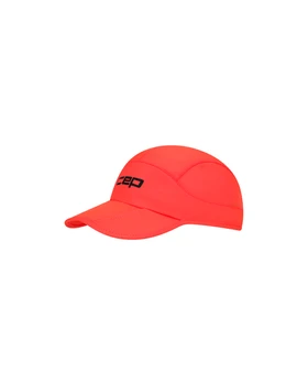 Sportowa czapka z daszkiem unisex CEP Core Run koralowa
