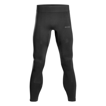 Męskie długie spodnie bezszwowe regeneracyjne CEP Recovery czarne 