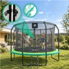 Trampolina ogrodowa dla dzieci 12 FT / 366 cm Tiger PRO DrFit z siatką i drabinką