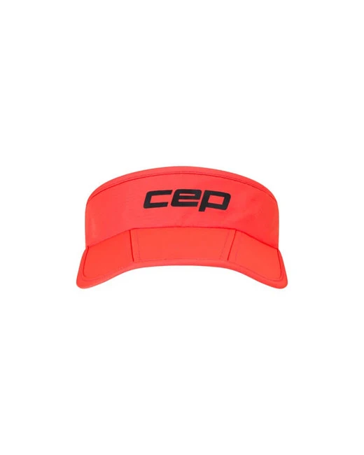 Sportowy daszek do biegania CEP Core Run unisex koralowy